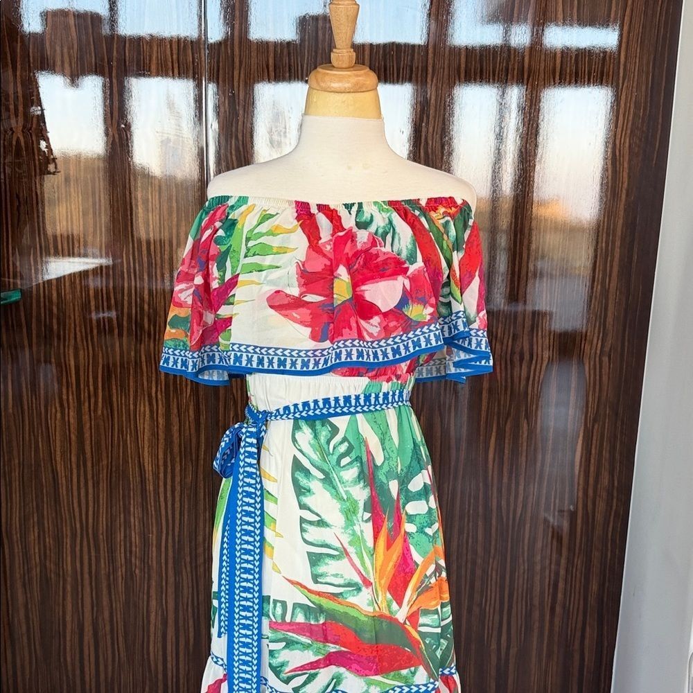 Jealous Tomato Multicolor Floral Maxi Dress - Picture 2 of 5